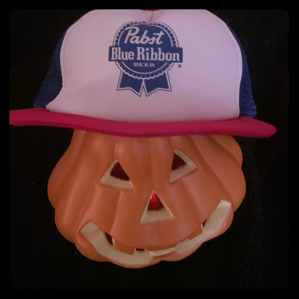 Vintage style Pabst Blue Ribbon Trucker Hat